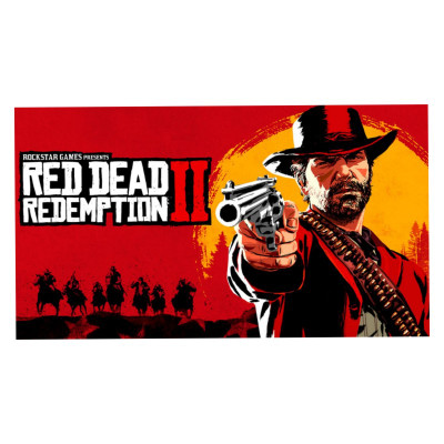 برچسب پلی استیشن 2 مدل اسلیم طرح Red Dead