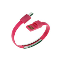 کابل تبدیل USB به MicroUSB مدل دستبندی کد P98 طول 0.25 متر