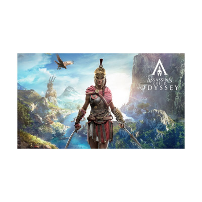 برچسب پلی استیشن 2 مدل اسلیم طرح Assassins Creed Odyssey
