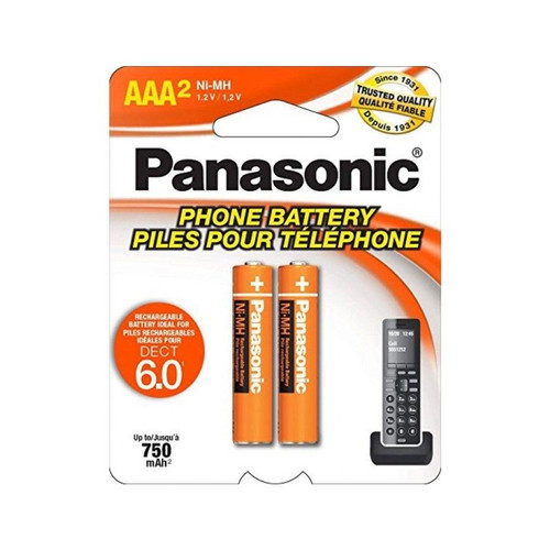 باتری نیم قلمی قابل شارژ پاناسونیک مدل 4DPA بسته دوعددی