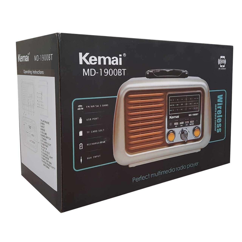 رادیو کمای مدل Md-1900Bt