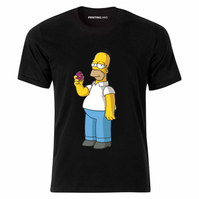 تیشرت آستین کوتاه مردانه مدل سیمپسون Simpsons