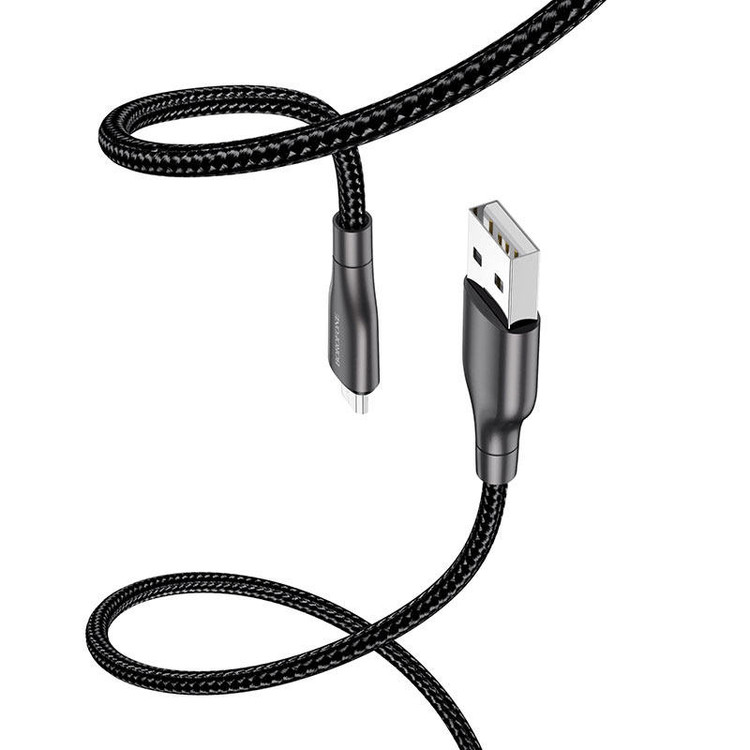 کابل تبدیل USB به microUSB بروفون مدل BX45 طول 1 متر
