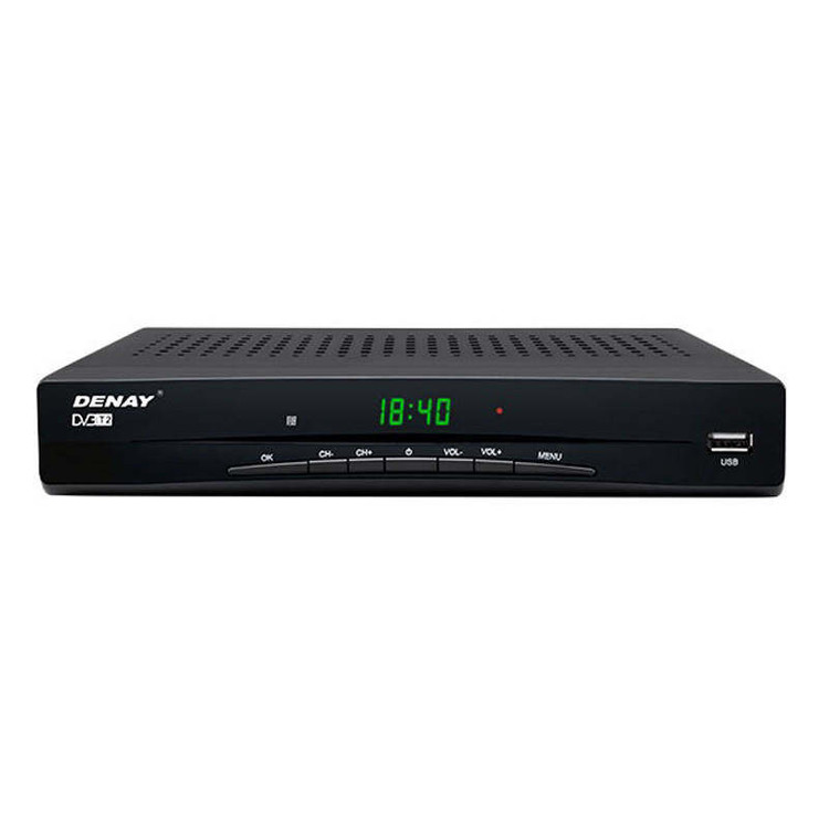 گیرنده دیجیتال دنای مدل ۱۰۲۷ به همراه آنتن رومیزی 1027HEVC.ANTEN