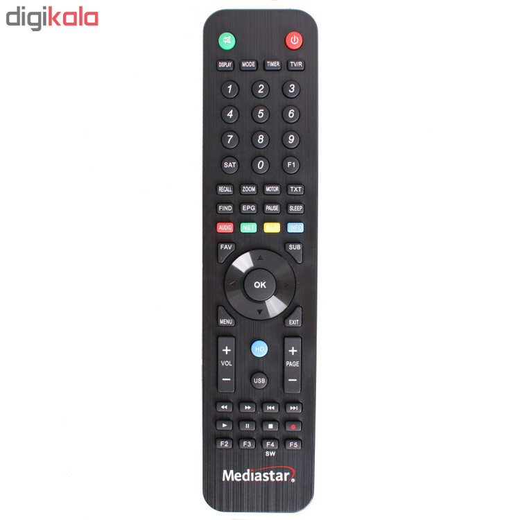 ریموت کنترل گیرنده مدیا استار مدل 2523
