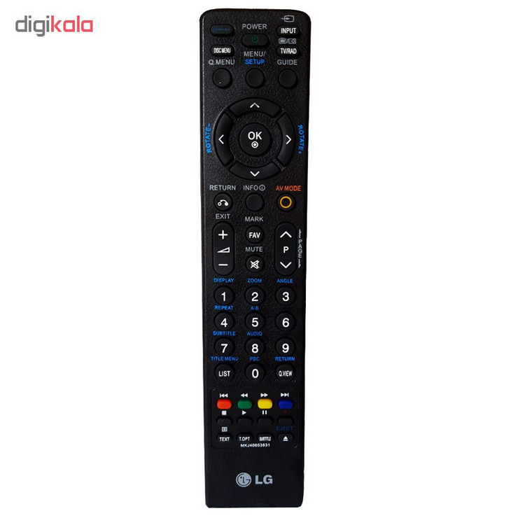ریموت کنترل تلویزیون ال جی مدل MKJ40653831