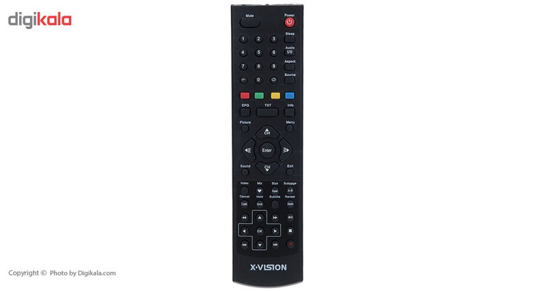 ریموت کنترل تلویزیون ایکس ویژن کد 305