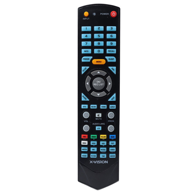 ریموت کنترل تلویزیون ایکس ویژن مدل 53202