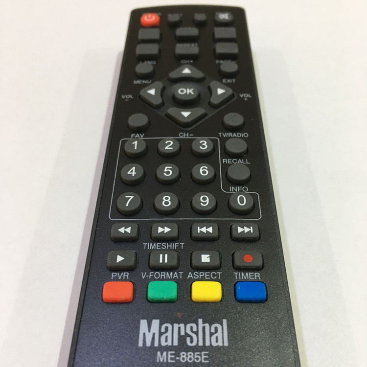ریموت کنترل گیرنده دیجیتال مارشال ME-885E