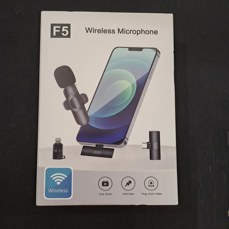 میکروفن بی سیم مدل F5 CLEAR TIMBRE