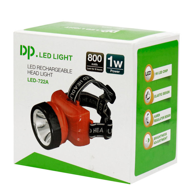 چراغ پیشانی دی پی مدل LED-722A