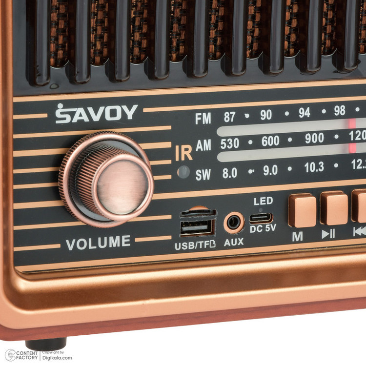 رادیو ساووی مدل SV-1250BT