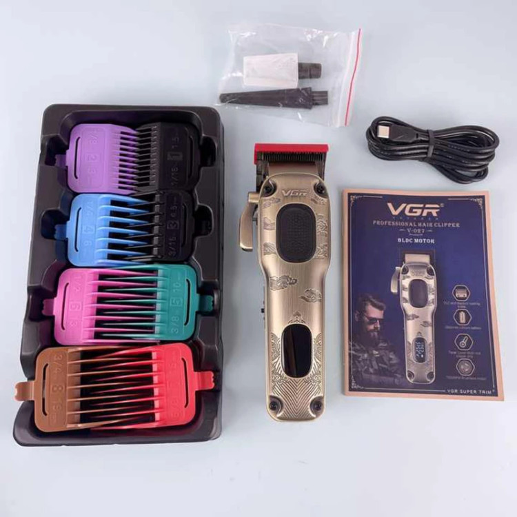 ماشین اصلاح وی جی ار شارژی مدل V-027