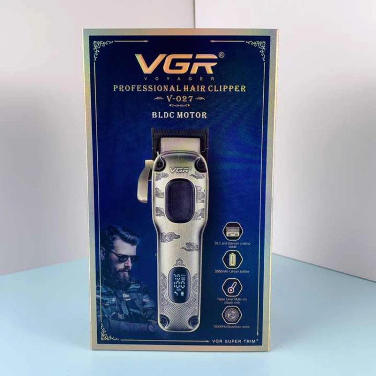 ماشین اصلاح وی جی ار شارژی مدل V-027