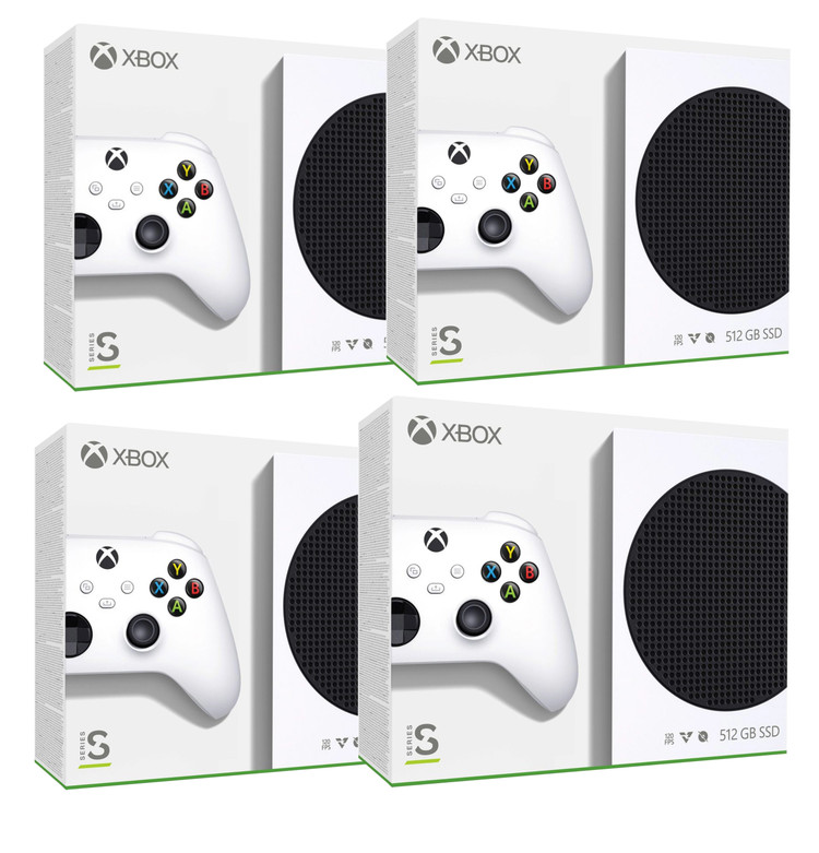 جعبه خالی کنسول مدل Xbox Series S مجموعه 4 عددی