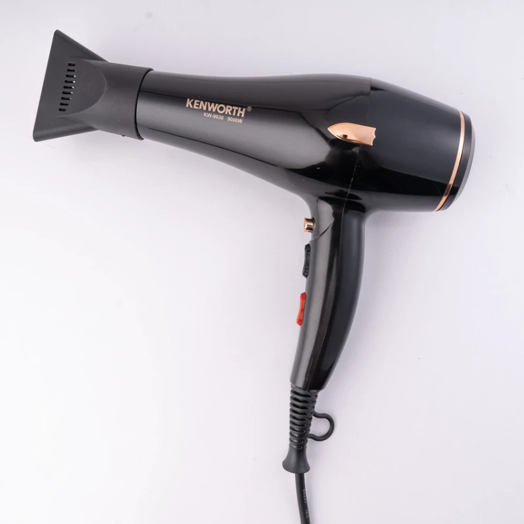 سشوار حرفهای کنورث KW-9030 با توان ۹۰۰۰ وات و موتور AC