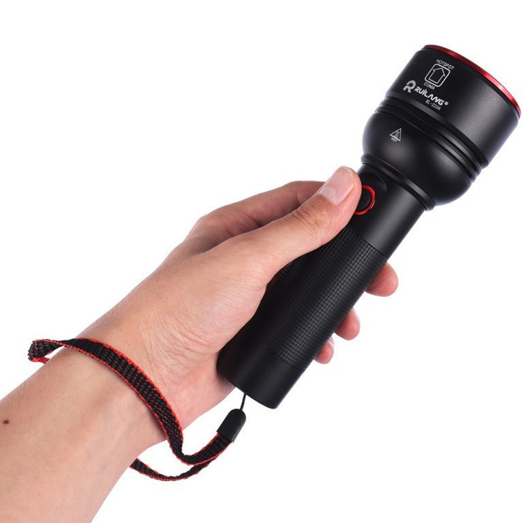چراغ قوه دستی رولانگ RL-2208 شارژی با زوم و ضدآب