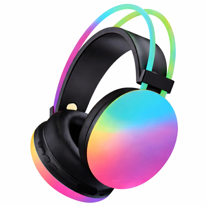 هدفون بلوتوثی گیمینگ RGB LIGHTS مدل A01