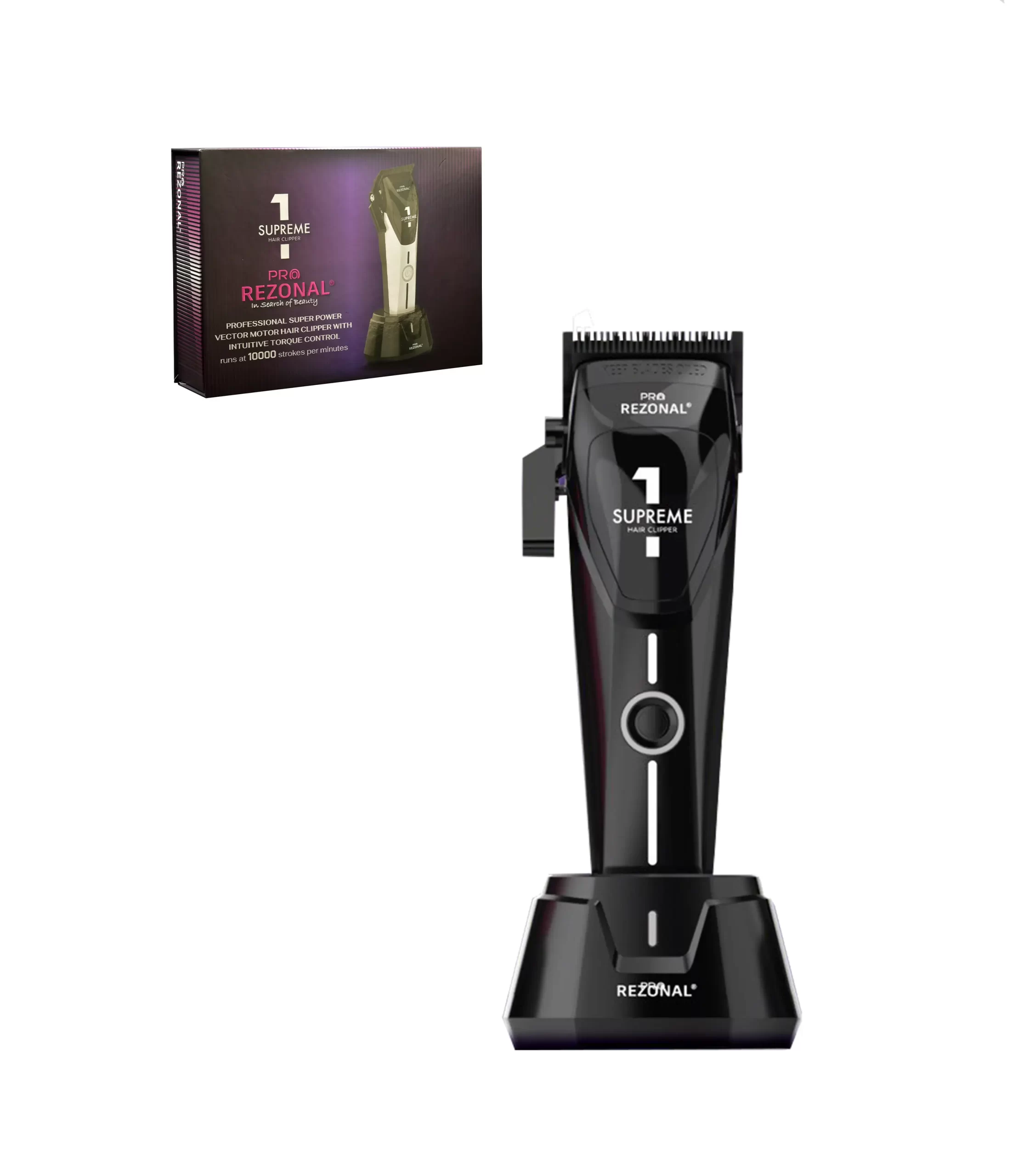 ماشین اصلاح خط زن (کلیپر) حرفه ای مدل SUPREME رزونال