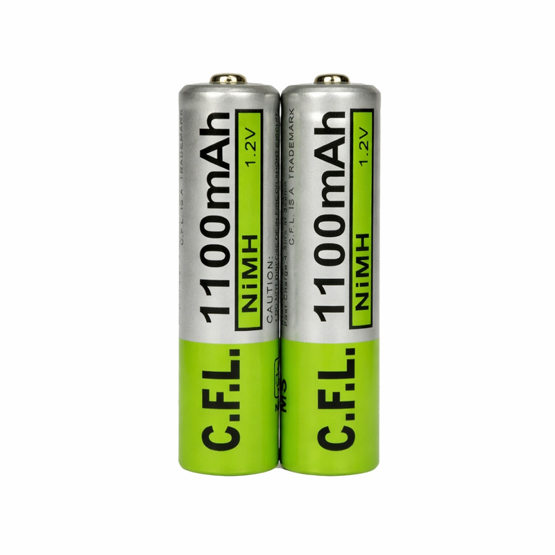 باتری قلمی قابل شارژ سی.اف.ال 1100 میلی آمپر بسته 2 عددی