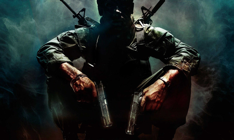 برچسب پلی استیشن ۲ اسلیم مدل Call of Duty Black Ops | اسکین حرفهای PS2 Slim با چاپ باکیفیت