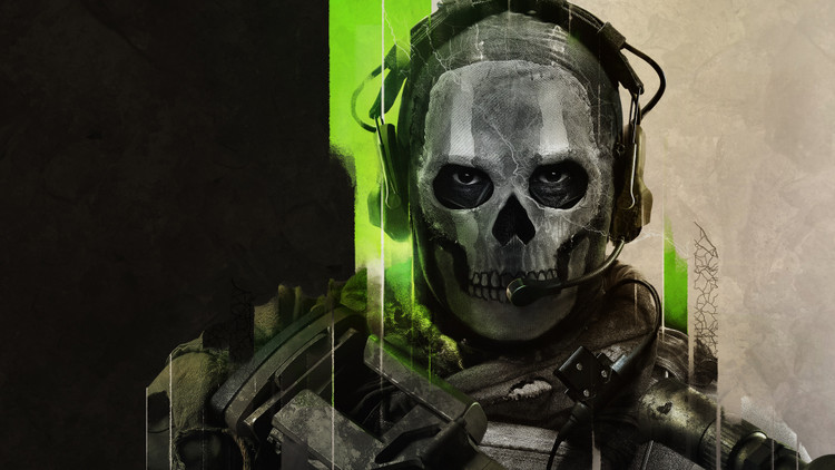 برچسب پلی استیشن ۲ اسلیم مدل Call of Duty Ghosts | اسکین حرفهای PS2 Slim با چاپ باکیفیت